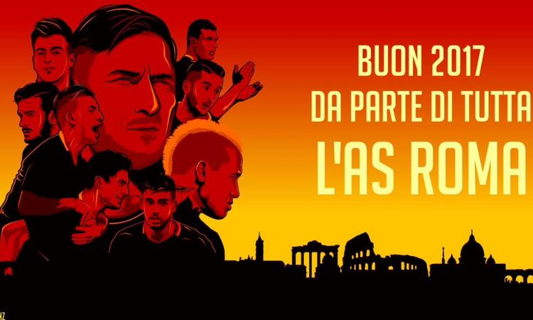 Roma, tifosi ascoltati: ecco Totti nella foto che augura buon anno