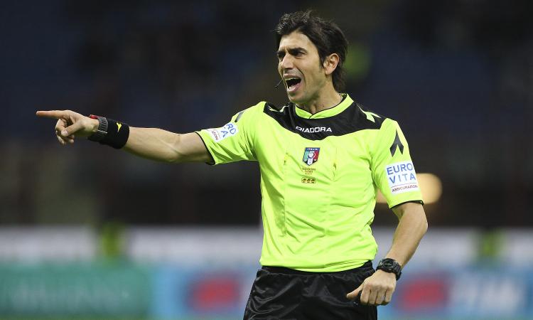 Cagliari-Juve, destinato l'arbitro. Al Var c'è Banti