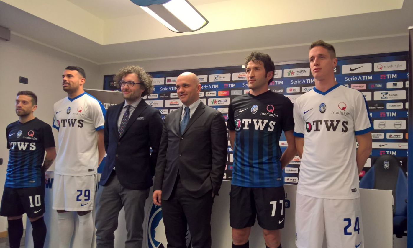 Atalanta, presentato il nuovo sponsor