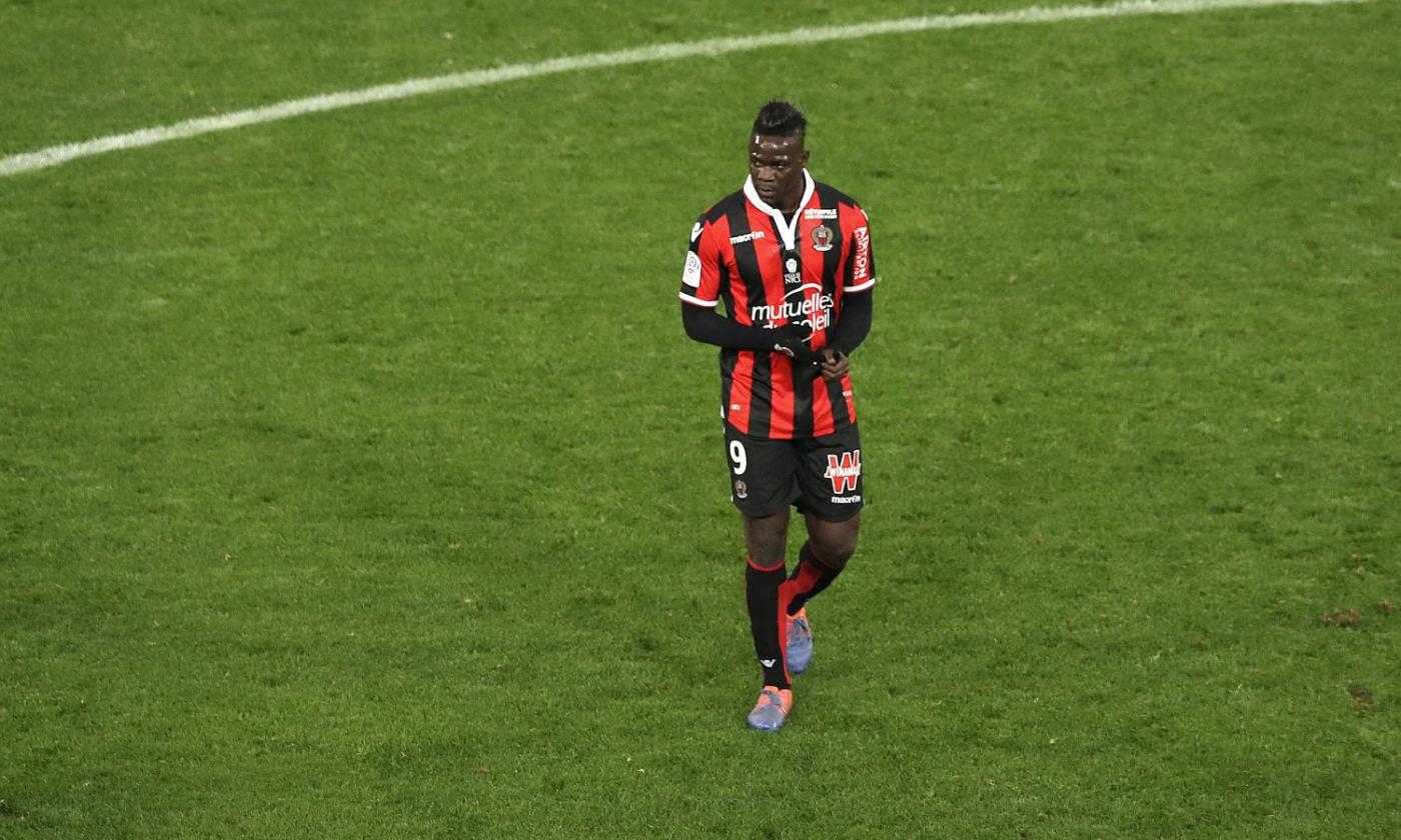 Ligue 1: vince il Nizza in 10, Balotelli espulso