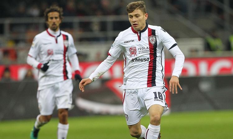 Juve, incontro col Cagliari per Barella