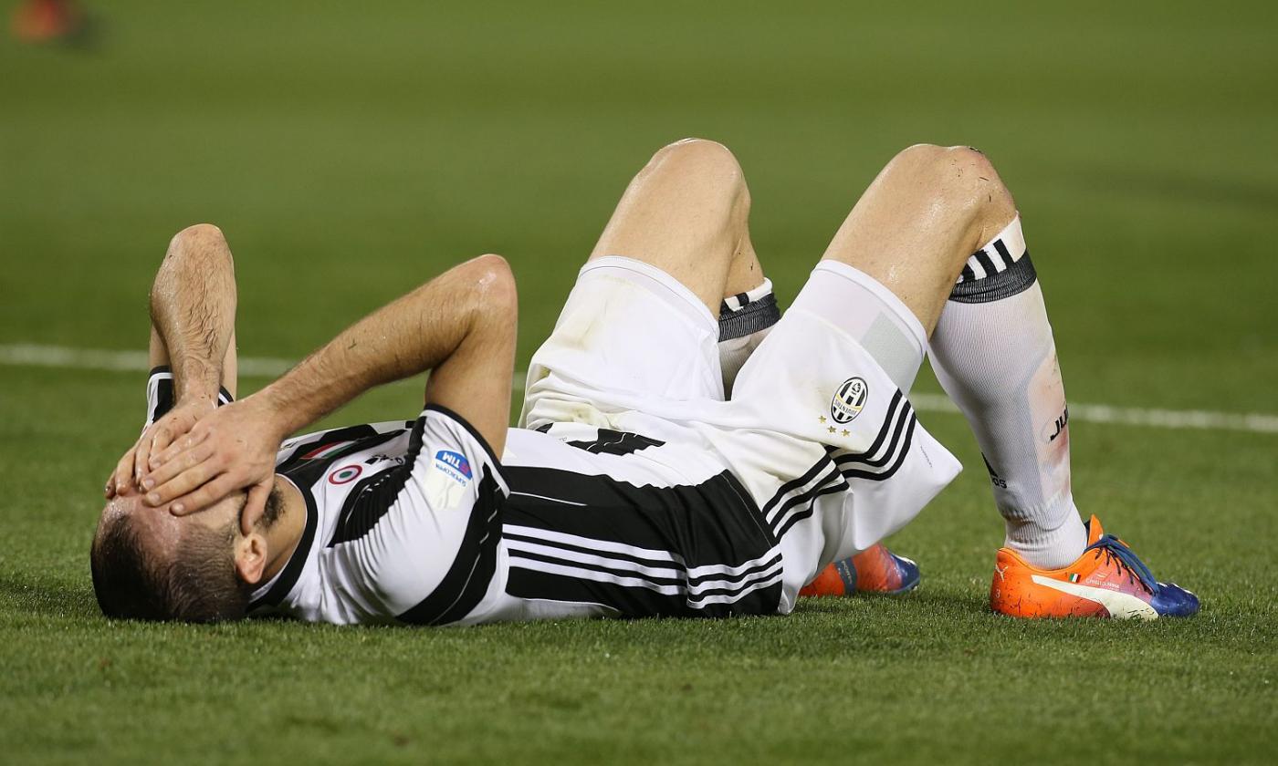 Juventus defensive star Chiellini likely to be ruled out og Champions League clash against Porto