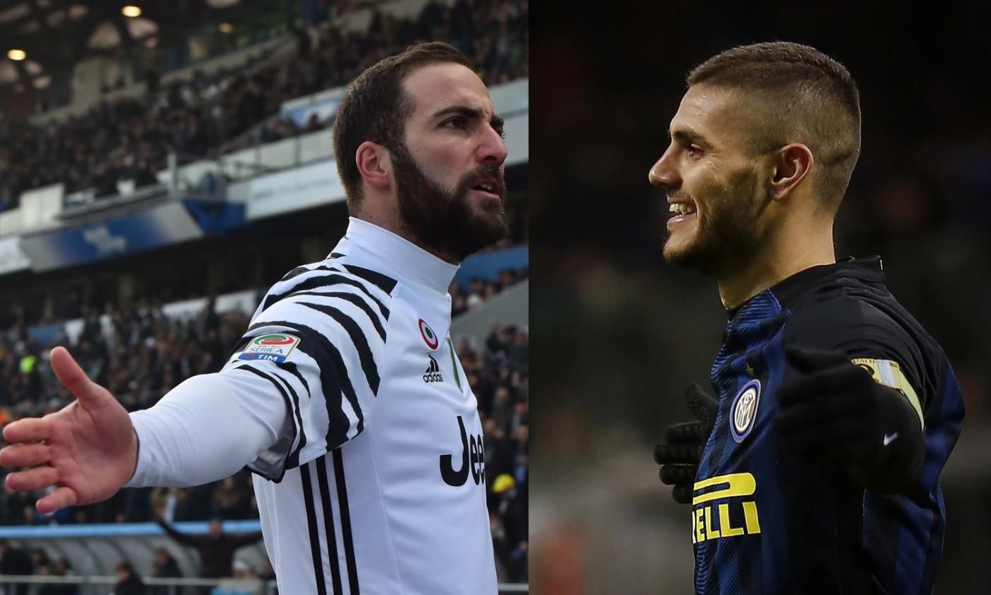 Da Buffon-Handanovic a Higuain-Icardi: tutti i duelli di Juventus-Inter