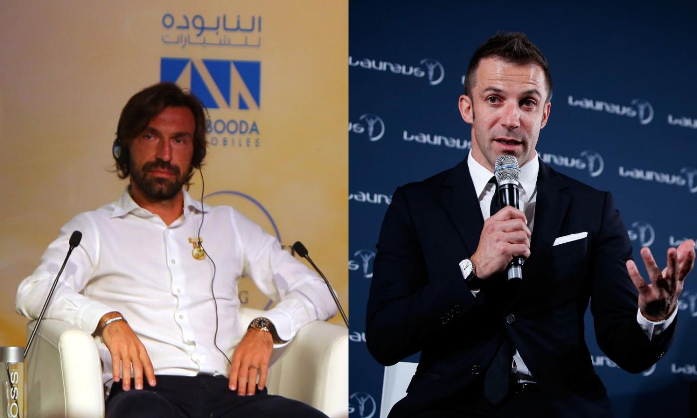 Pirlo studia da ambasciatore, Del Piero bocciato solo dalla Juve