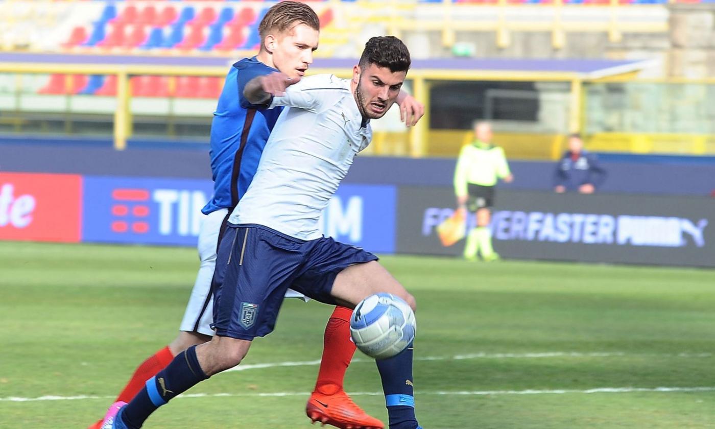 Italia U19, 3-3 contro la Francia in amichevole: non bastano Cutrone e Tumminello