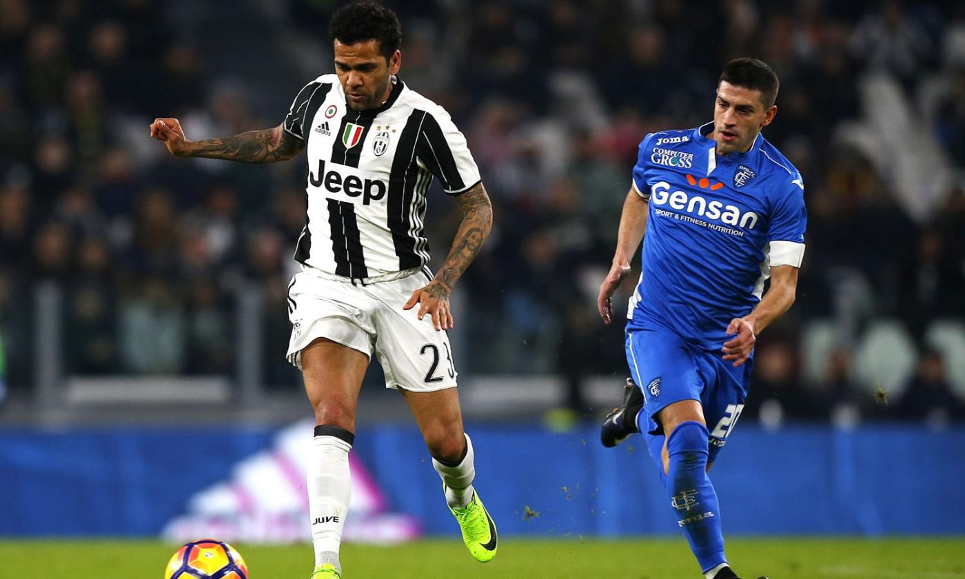 Calciomercato: Dani Alves verso il City, affare fatto per i bookmaker