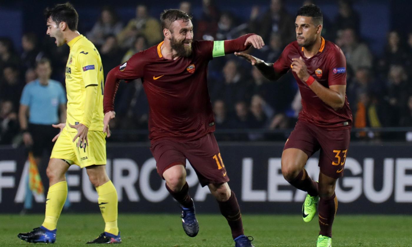 Villarreal-Roma 0-4: il tabellino 