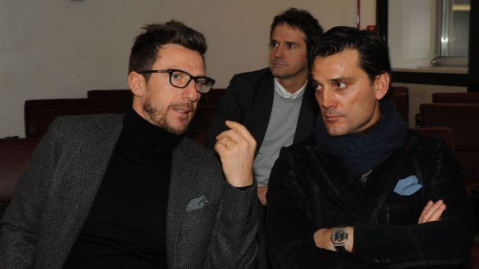 Milan-Roma: doppio esame per Di Francesco e Montella: chi rischia di più?