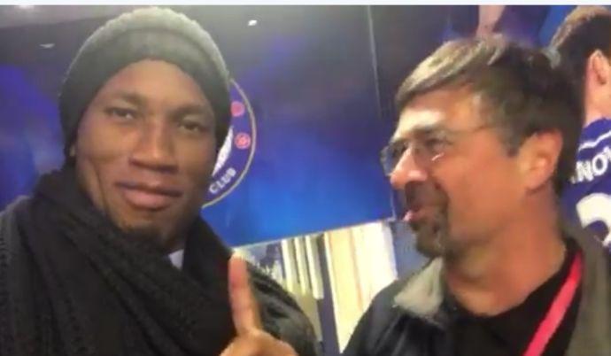 Drogba con Marianella: 'Ancora lui, meravigliosamente...' VIDEO