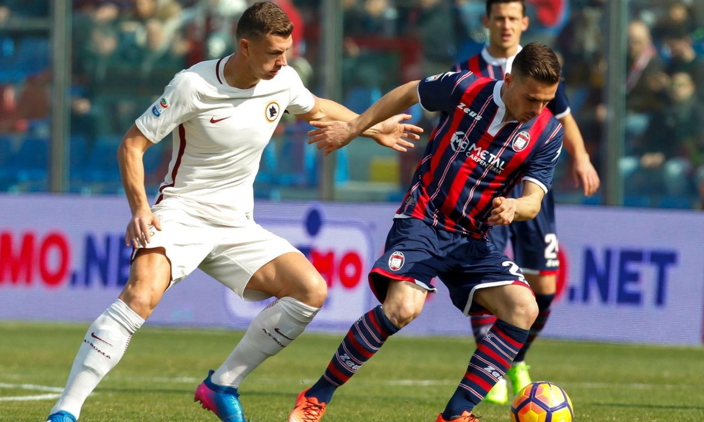 Crotone-Roma 0-2: il tabellino