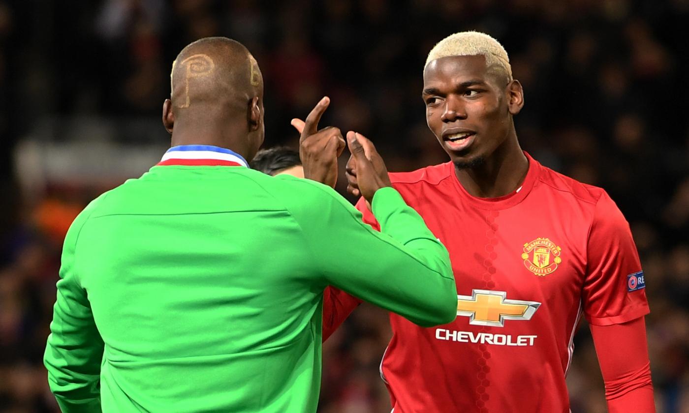 Man United-St. Etienne, i capelli 'speciali' di Pogba