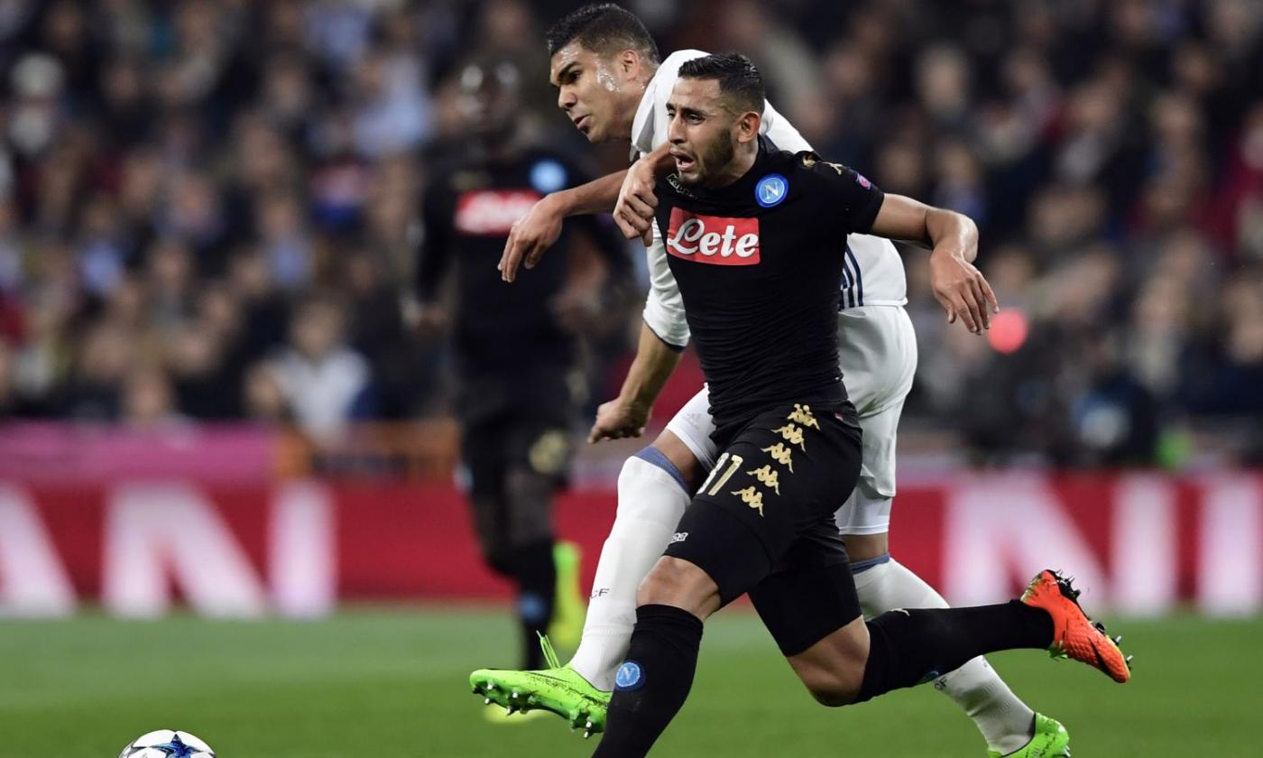 Napoli, derby madrileno per Ghoulam: la valutazione è 20 milioni, Atletico in pole