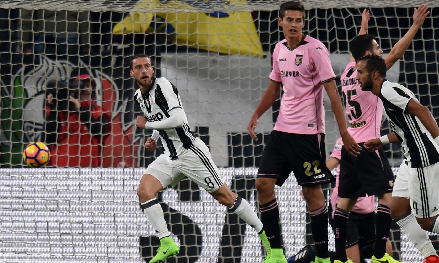 Juve-Palermo, le pagelle di CM: bene Marchisio, Higuain non si ferma mai