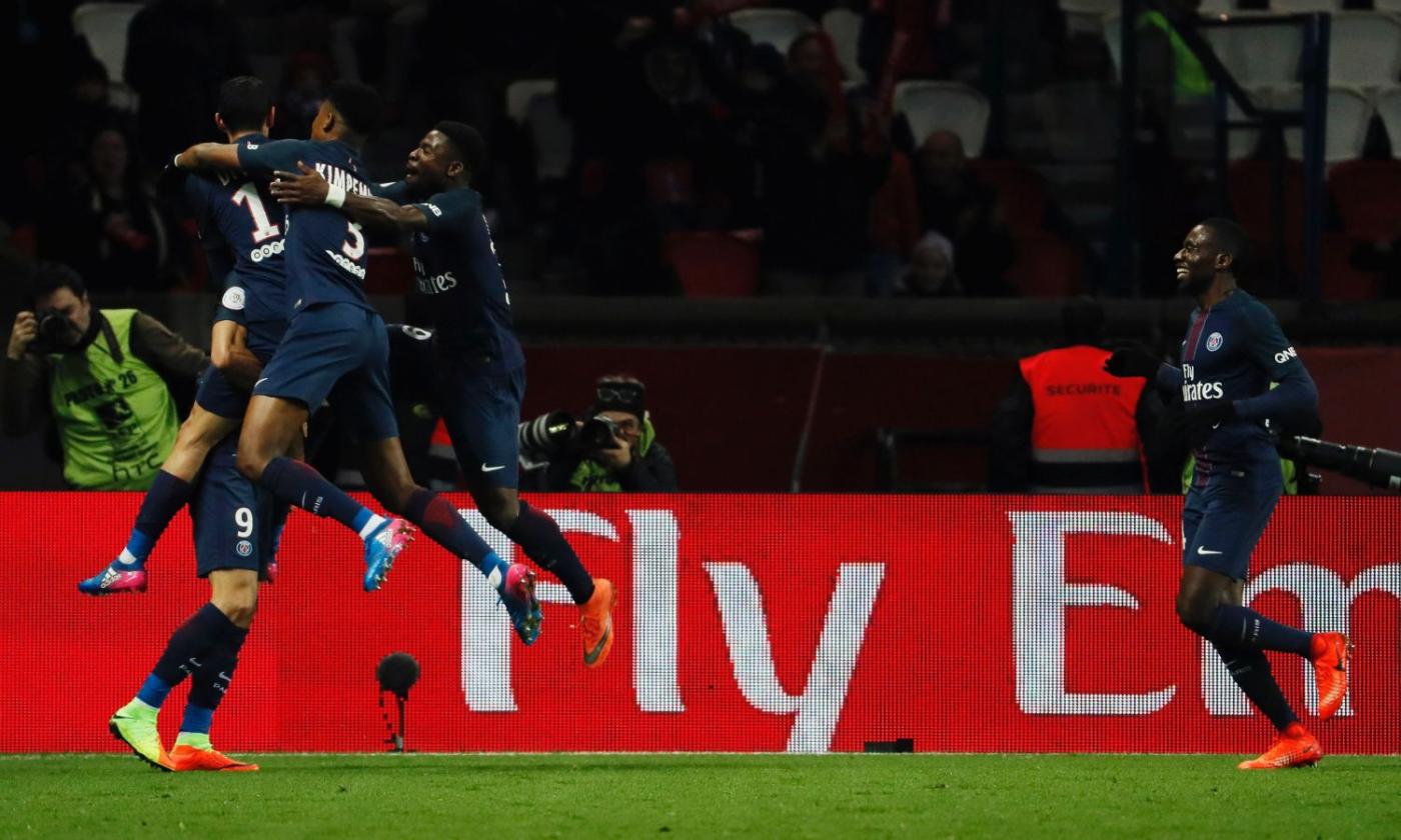 Ligue 1: Monaco vittoria e primo posto, il PSG batte 2-1 il Lille e resta a -3