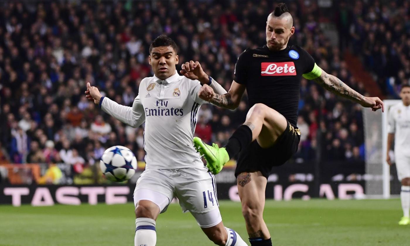 Napoli, il Real perde Casemiro ma recupera Bale 