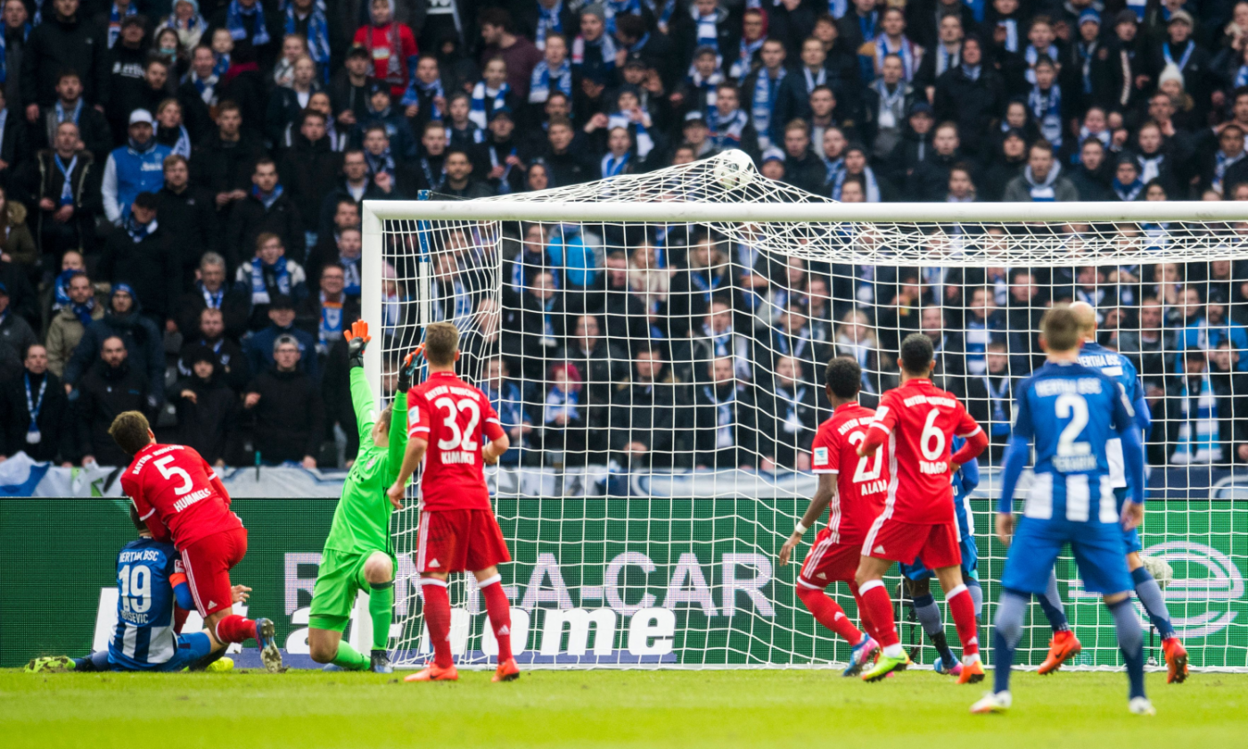 Bundesliga: pareggio all'ultimo respiro per il Bayern, tris Dortmund al Wolfsburg