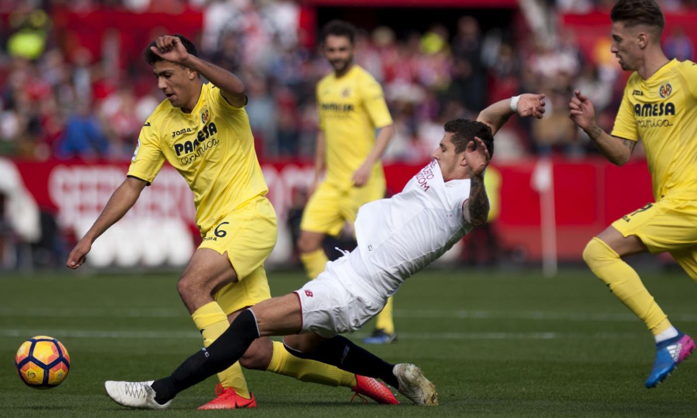 Liga: Nasri sbaglia un rigore, Siviglia-Villarreal 0-0. Real Sociedad, tris al'Osasuna: Champions a un punto