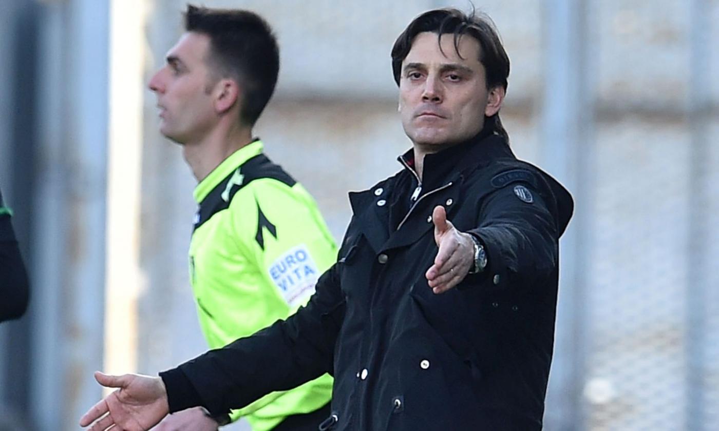 Milan, Montella: 'Proteste Sassuolo? Si lamentano ancora dell'andata...'