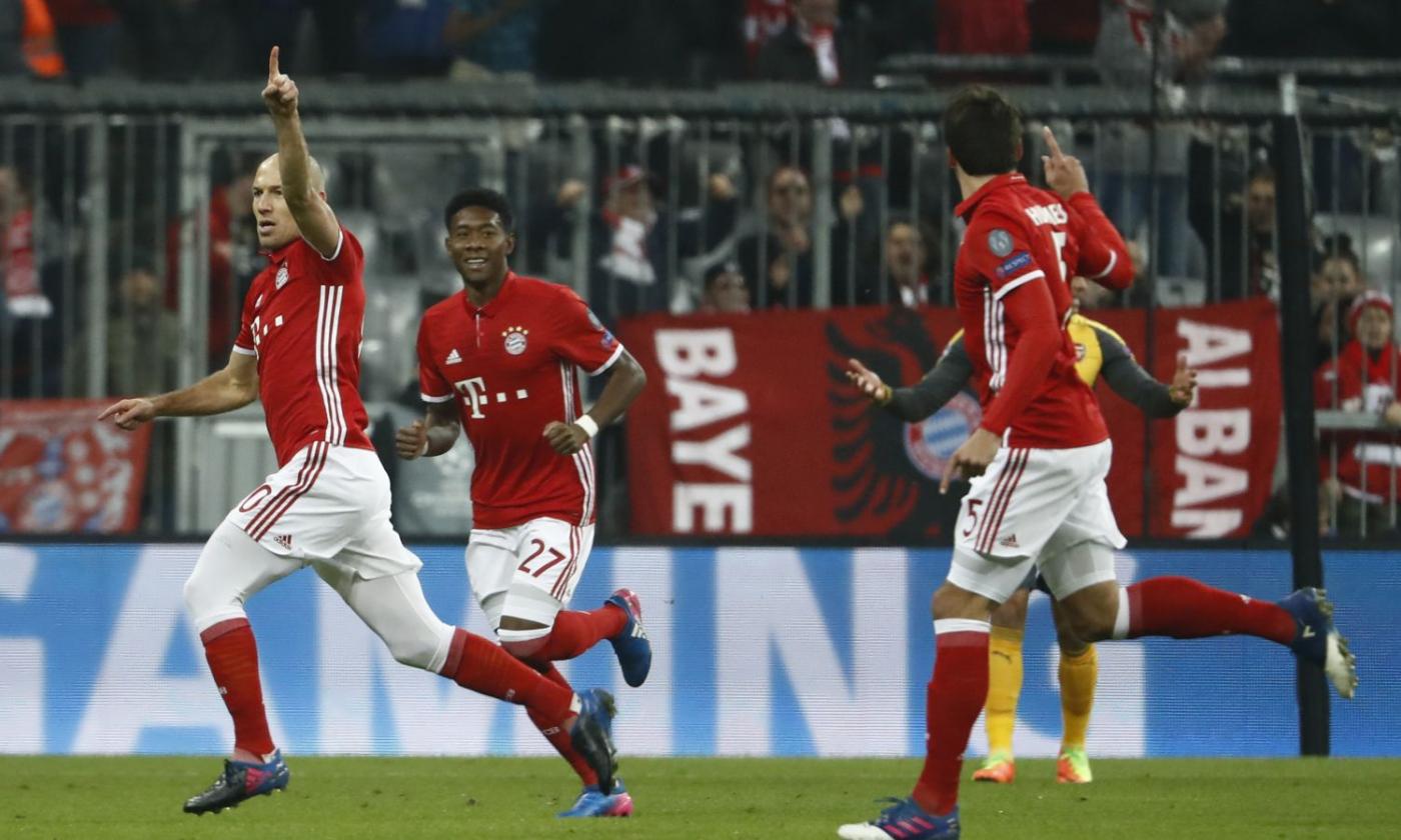 Real-Bayern, tedeschi mai così 'vecchi' in Champions