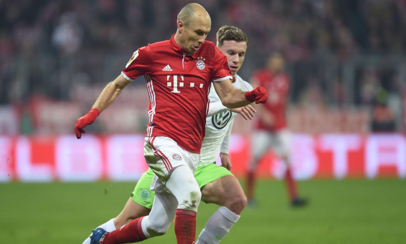 Bayern Monaco: tre destinazioni per Robben