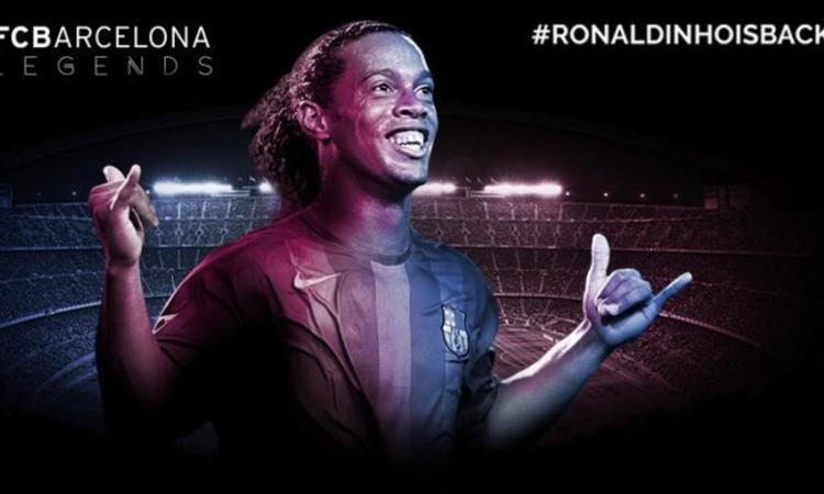 UFFICIALE: Ronaldinho torna al Barcellona, venerdì la firma