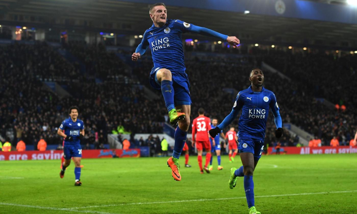 Il 'traditore' Vardy rilancia il Leicester: 3-1 al Liverpool, cancellato Ranieri