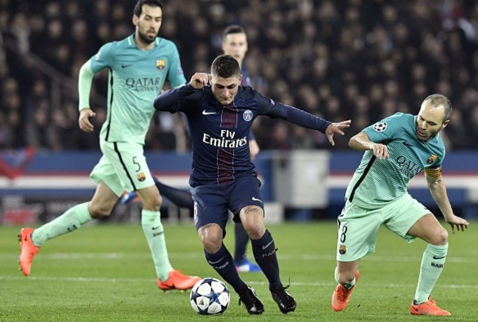 Verratti: 'Tifo Juve contro il Barcellona'