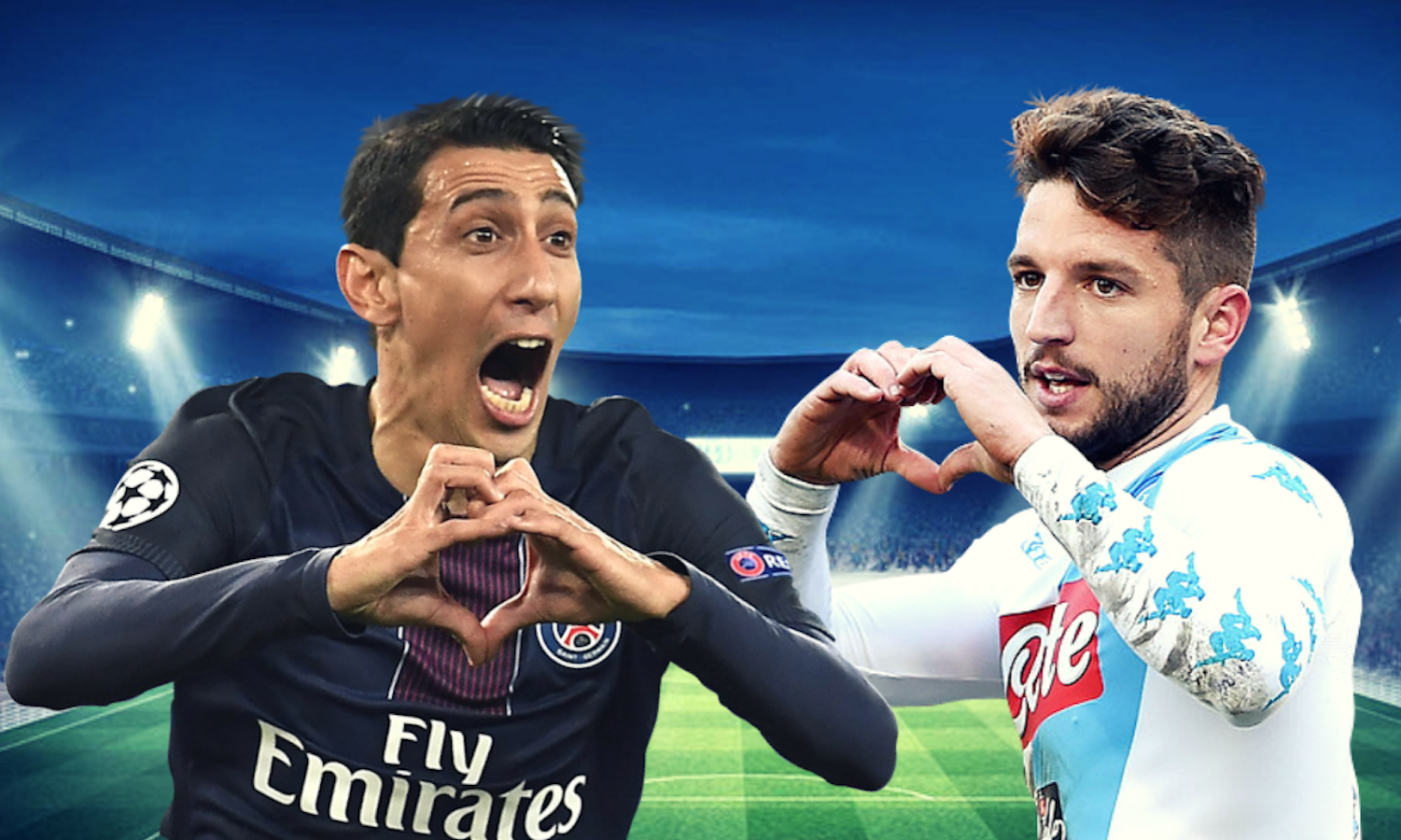 Di Maria o Mertens: gran mercato Inter