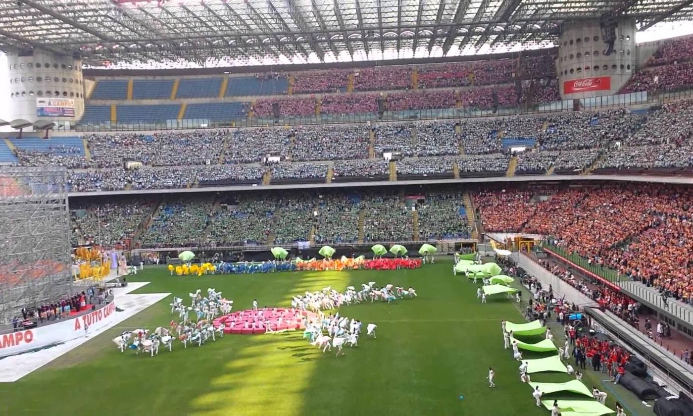 Milan-Dudelange, San Siro quasi vuoto