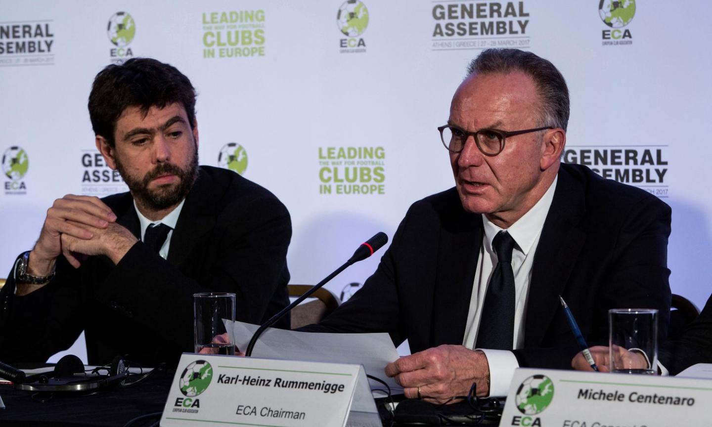 Rummenigge e l'Eca hanno deciso: niente Superlega. Almeno per ora...