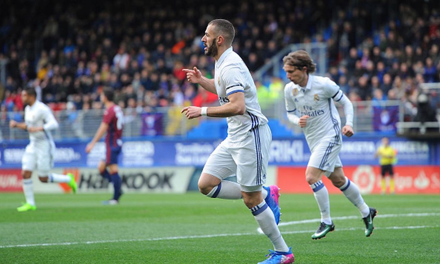 Real, Benzema cerca il sesto gol in Champions