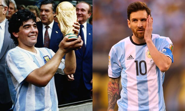 Maradona: 'Argentina alla deriva, ma non è colpa di Messi. Palle ingiocabili da Biglia'