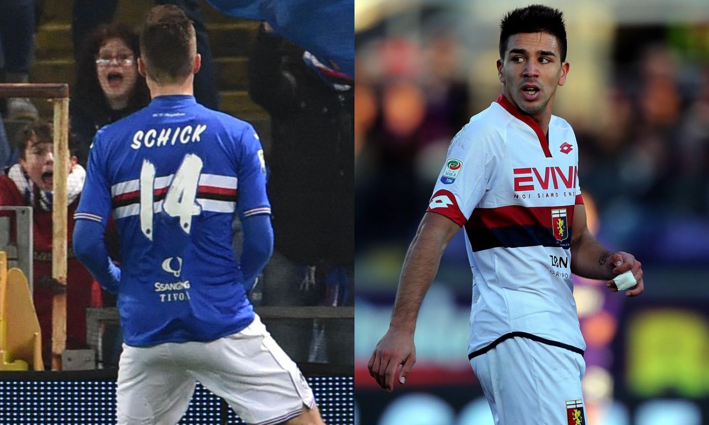 Da Schick a Simeone, i gioielli di Genoa e Samp frutteranno oltre 100 milioni