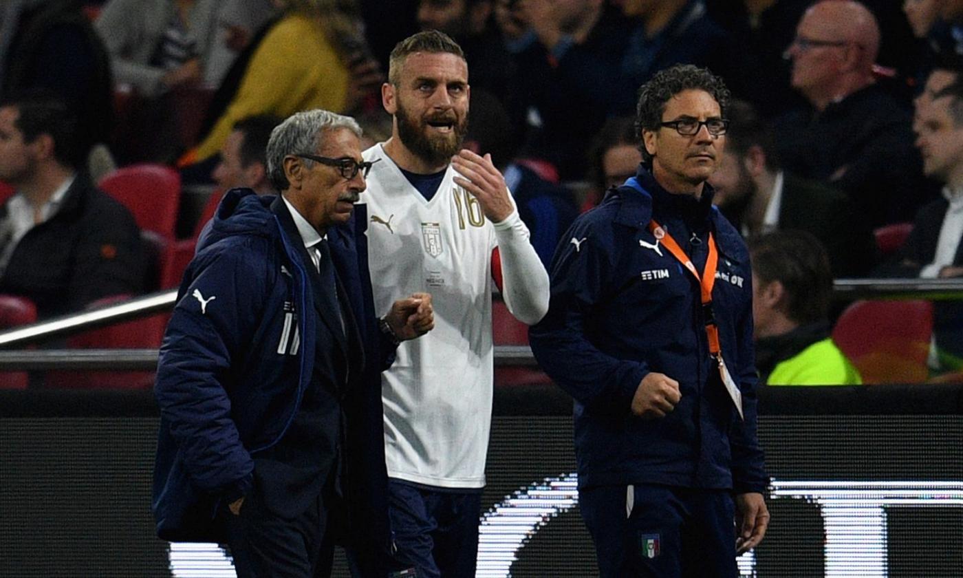 Roma, UFFICIALE: trauma contusivo per De Rossi. Il derby resta a rischio