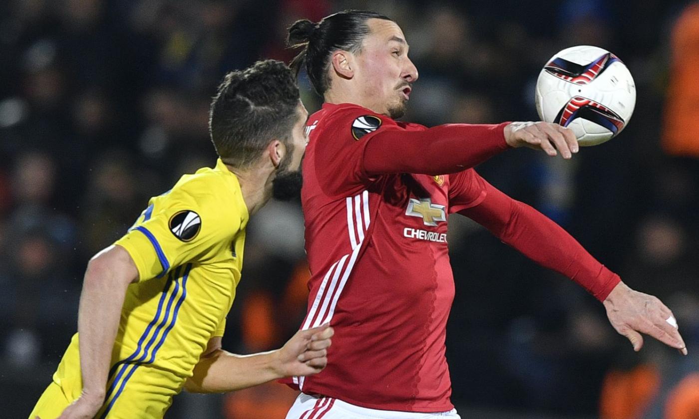 Europa League: formalità Rostov per il Man United