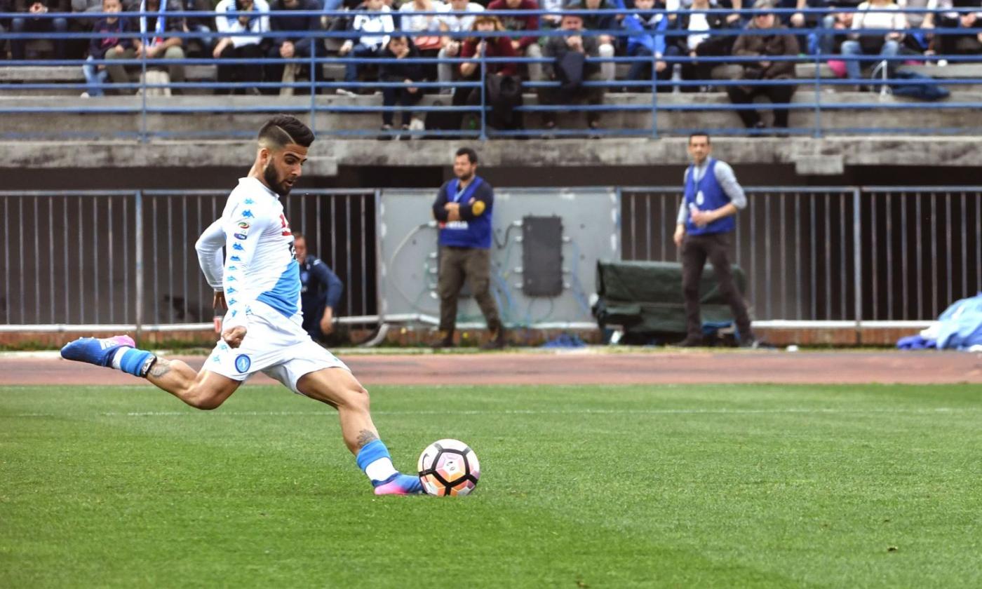 Napoli, Insigne al 45': 'Sono il secondo rigorista. Sul battibecco con la panchina dell'Empoli...'