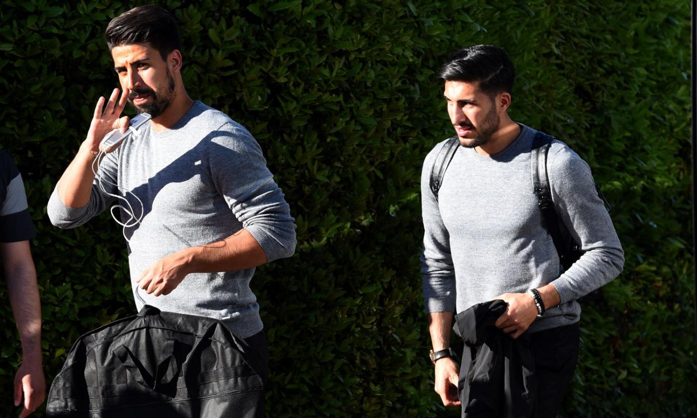 Khedira non ha dubbi: 'Emre Can? È libero, la Juve deve prenderlo al volo'