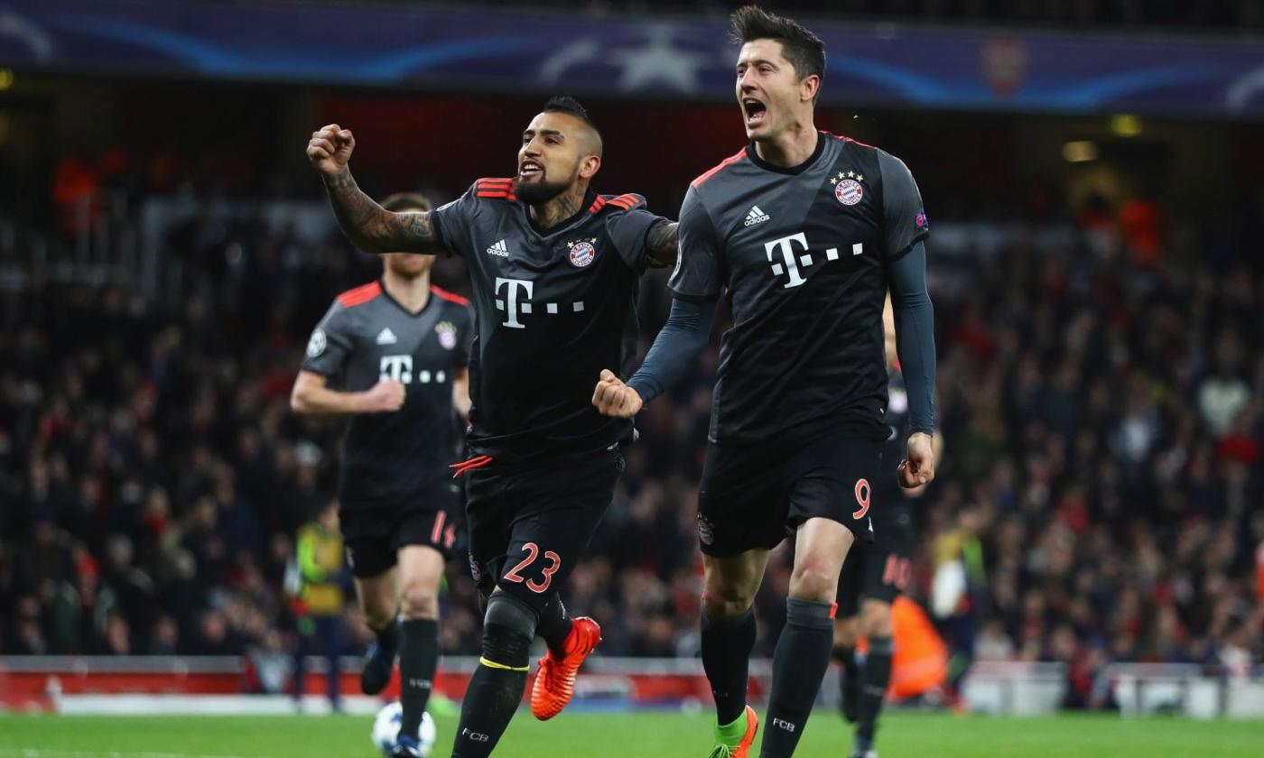 Arsenal umiliato dal Bayern Monaco che vince 1-5, Wenger contestato