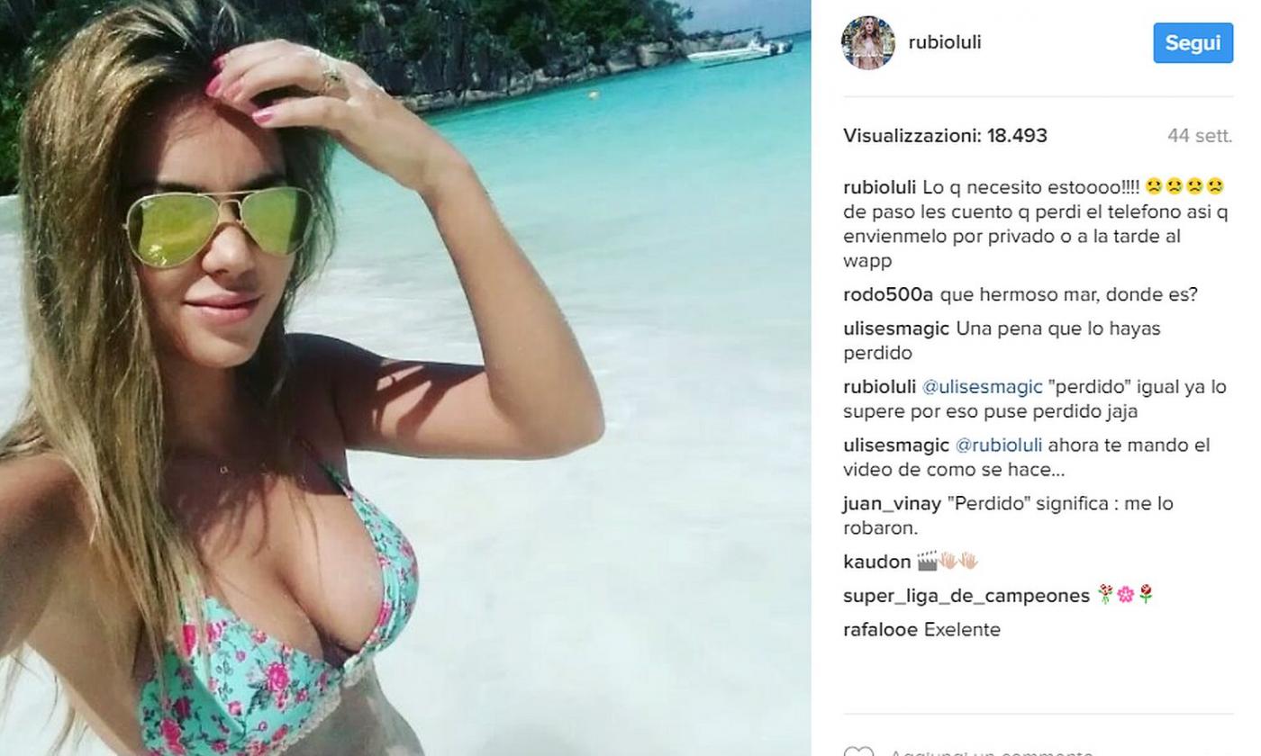 Ecco chi è Lucia Rubio, l'ex di Isla che ha inguaiato Dybala FOTO/2