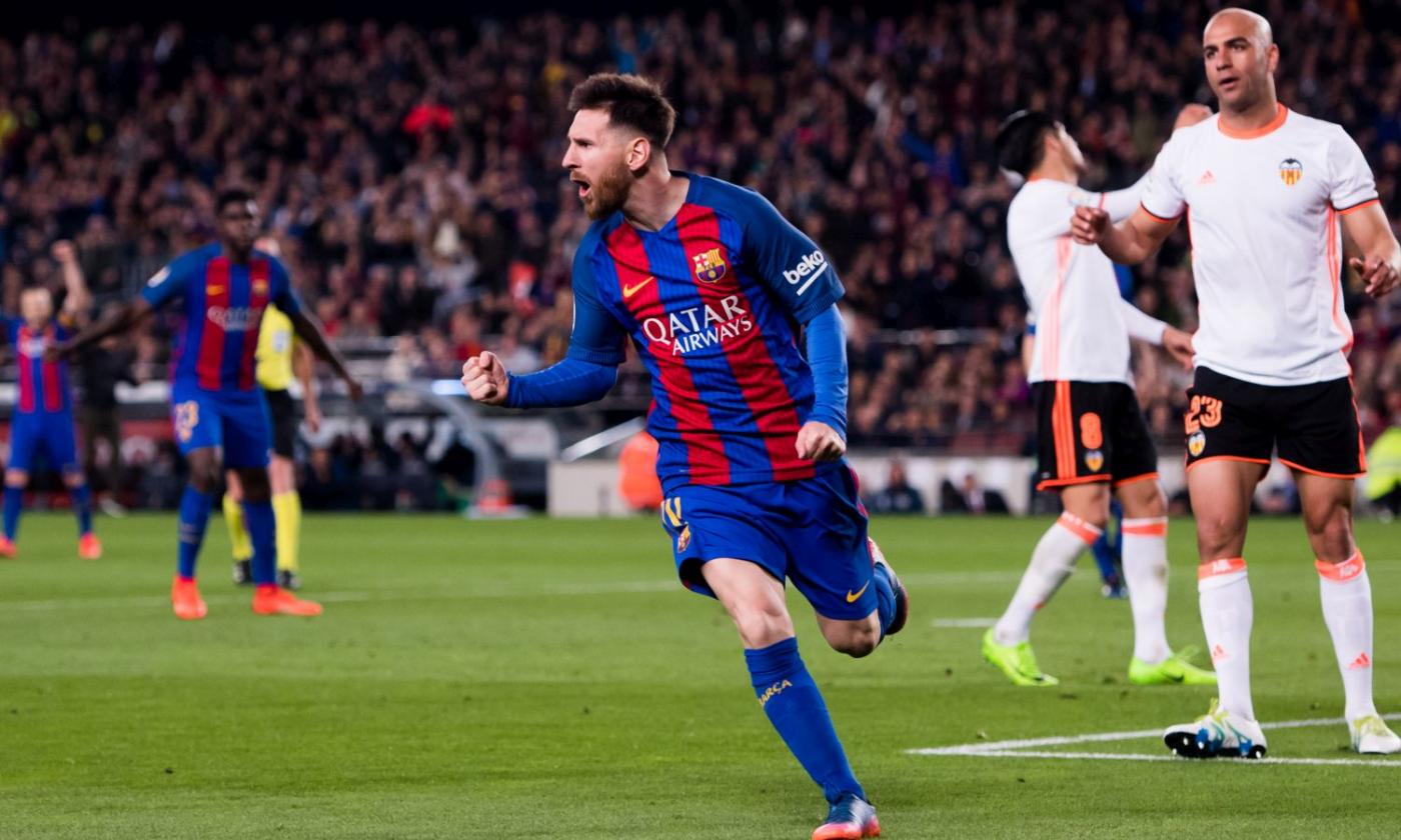 Messi da record: doppietta n° 100 col Barcellona VIDEO