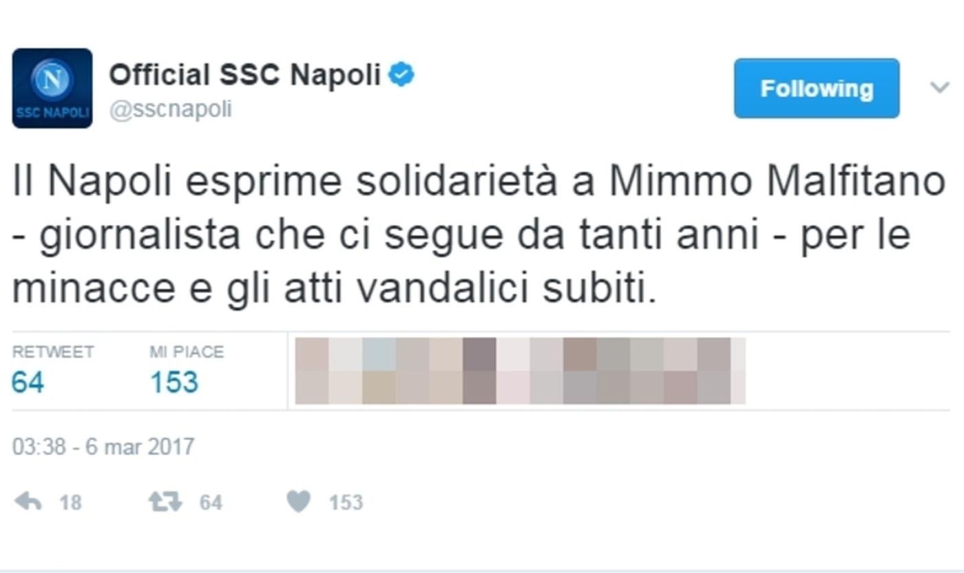 Malfitano, continua la moda vigliacca di prendere di mira il giornalista