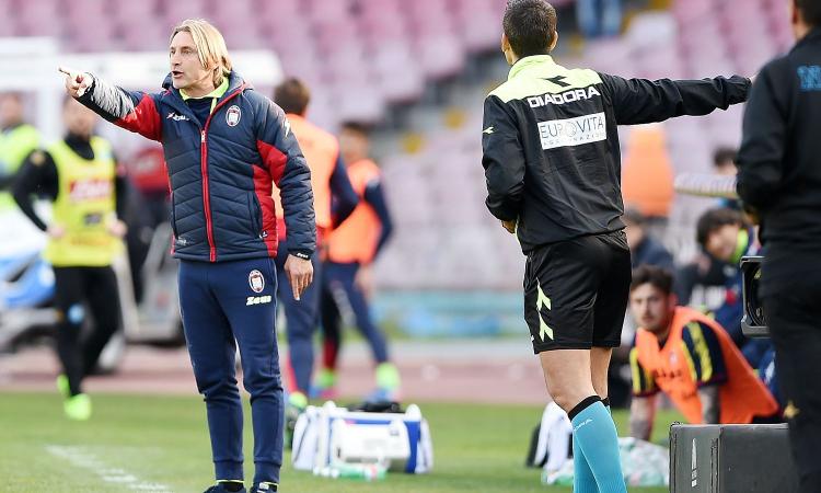 Crotone, Nicola: 'Penalizzati dall'arbitro, tra Rog e i rigori del Napoli...'