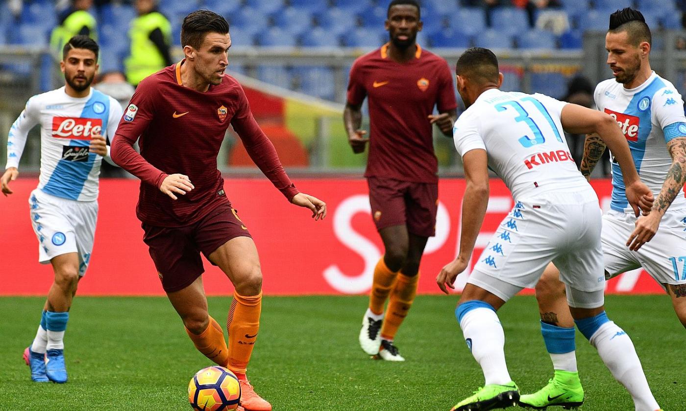 Roma-Napoli, si valuta l'anticipo alle 18