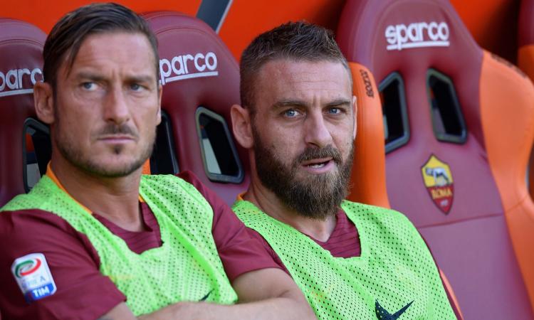 Caos Roma, Totti a De Rossi: 'Hanno giocato sporco'
