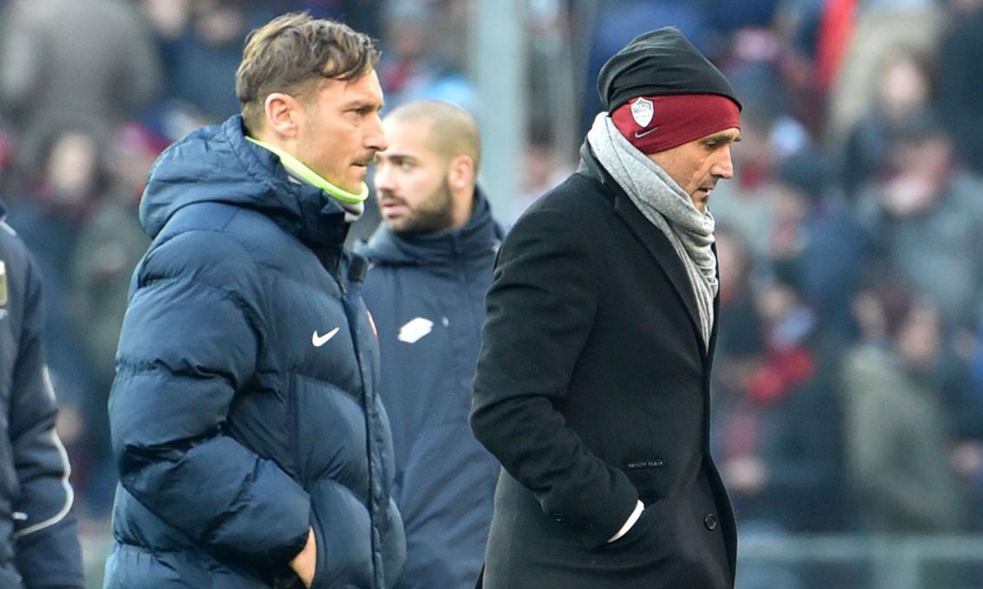 Totti: 'Nessun confronto in futuro con Spalletti. Oggi varrei 200 milioni'