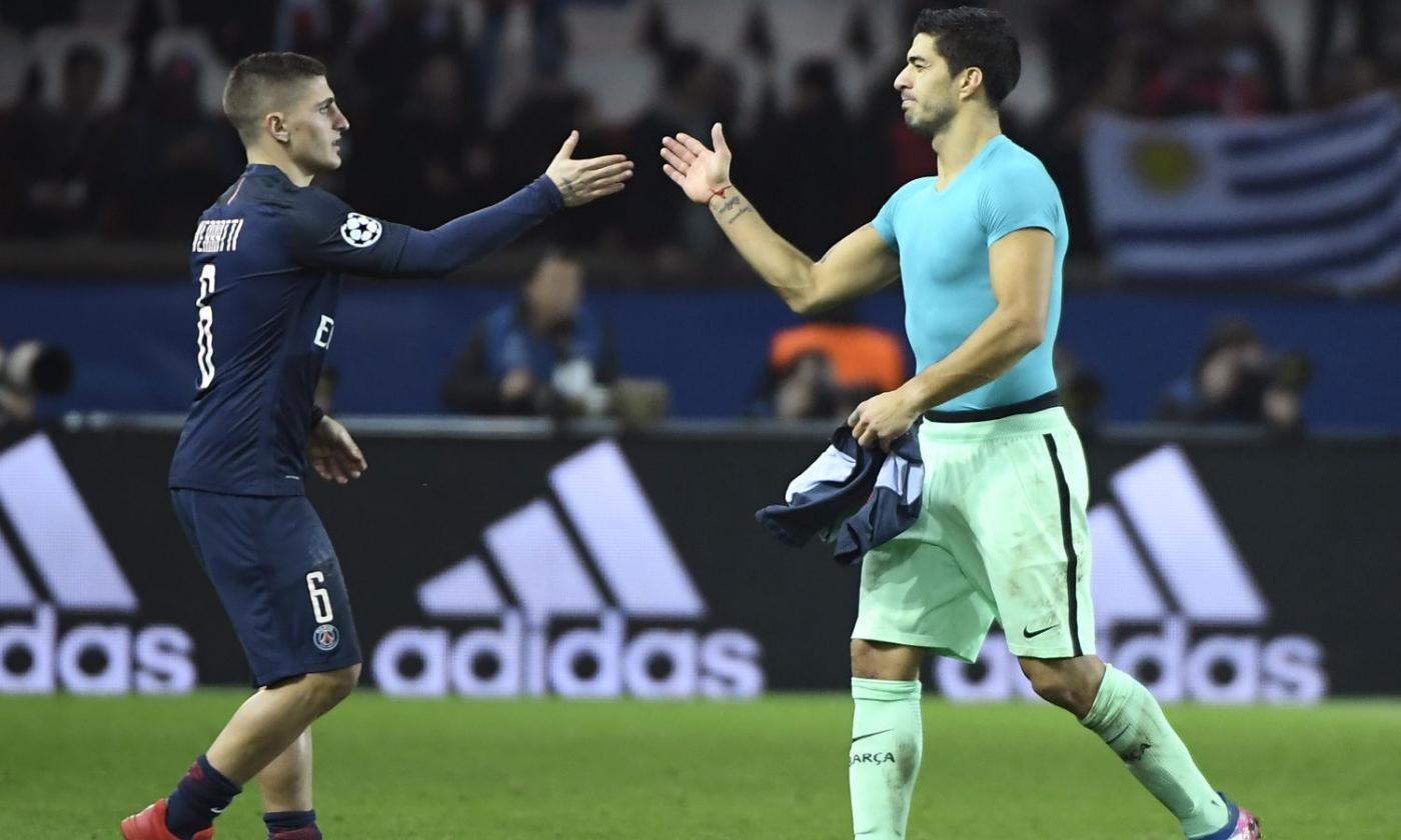 PSG, Verratti: 'Non sogno il Barcellona, sono felice qua a Parigi'