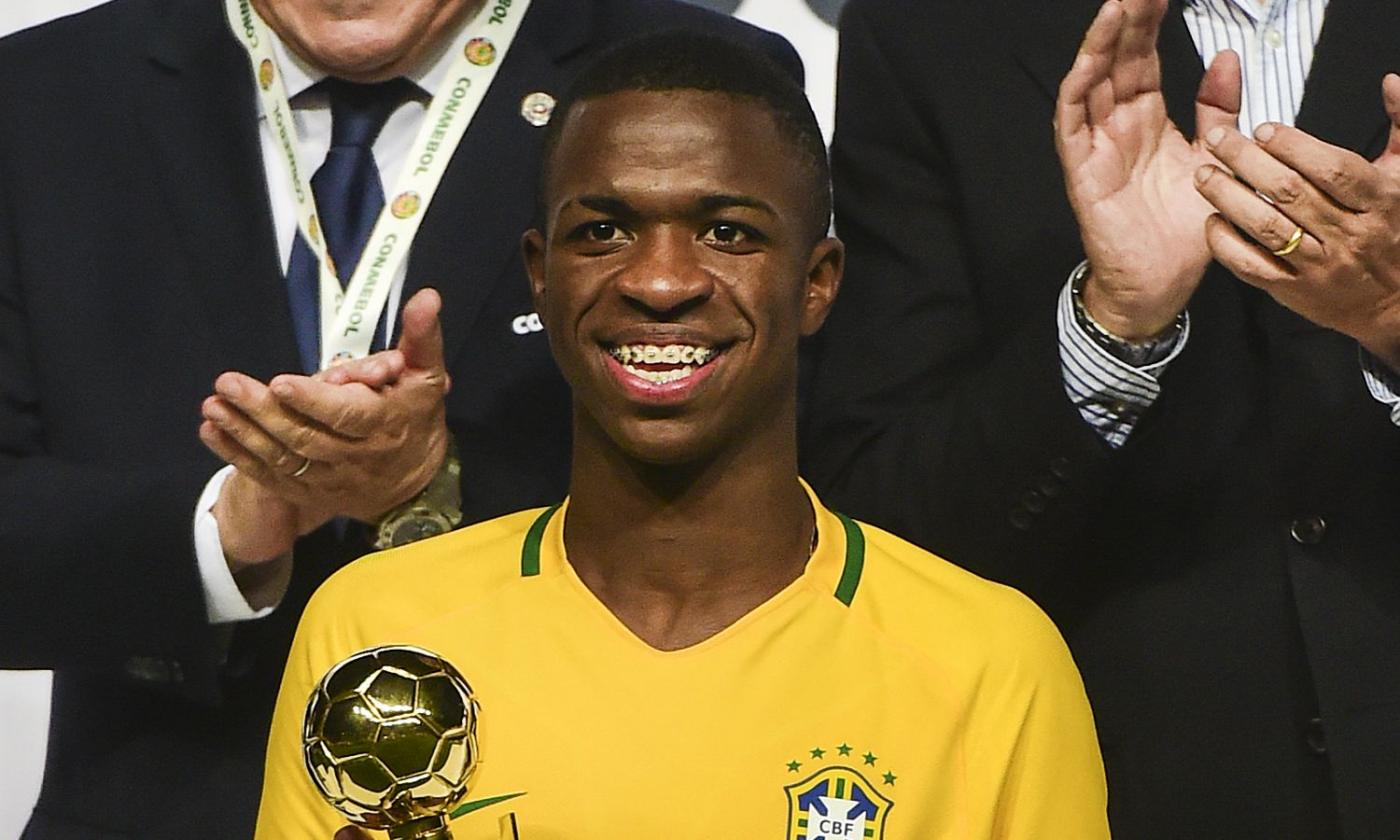 Barcellona in pole per la promessa Vinicius