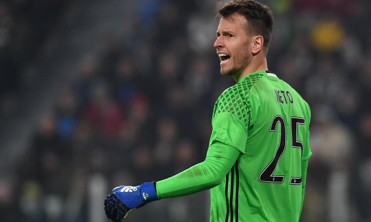 Juve, no di Neto al Napoli fino all'ultimo