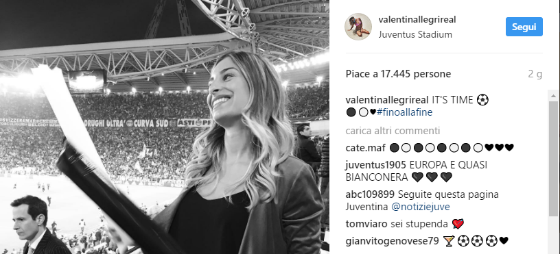 Valentina Allegri: 'Non lavorerò mai nel calcio. La vita privata di mio papà...'