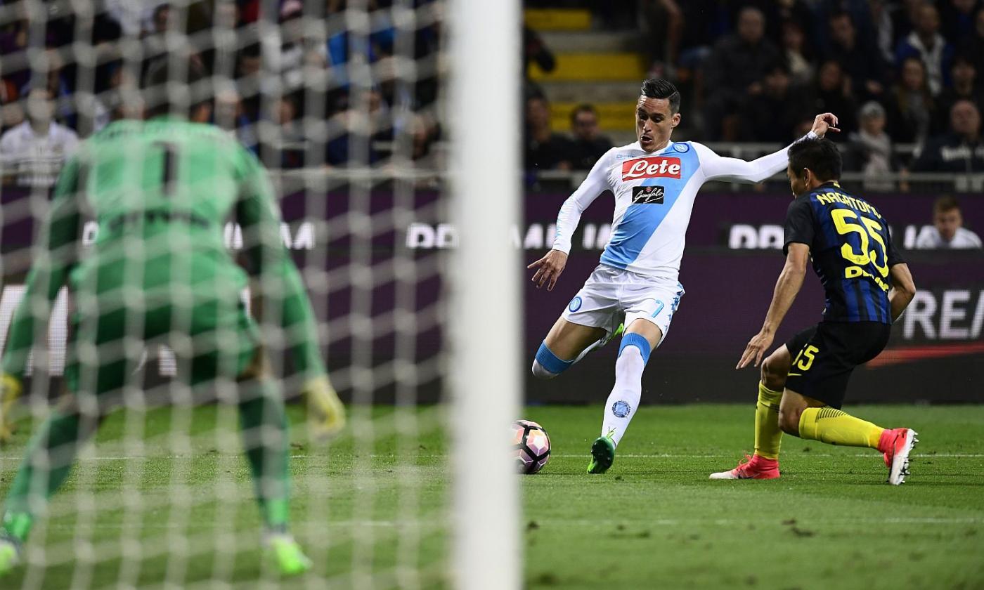 Nagatomo affossa l'Inter: il Napoli vince 1-0 e va a -1 dalla Roma